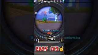 Easy 1v3🔥 #shorts #ytshorts #shortsvideo #pubgmobile