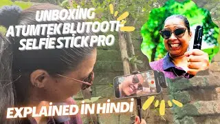Unboxing Affordable selfie stick with tripod for influencers & content creators #2024 #unboxing