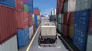 Descarregando no porto (ATS)