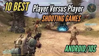 TOP 10 BEST PvP SHOOTERS GAMES ANDROID/IOS // ONLINE MULTIPLAYER // INSANE GAMES !!! 🔥