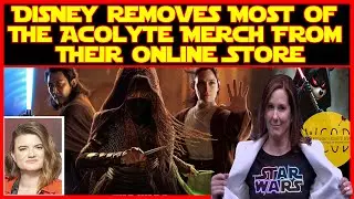 WHY Disney SURPRISINGLY REMOVED Most of The Acolyte STAR WARS Merch From Their Online Store?
