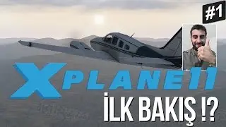 FIRST LOOK: X-plane 11 New Flight Simulator #1