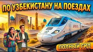 По Узбекистану на поезде. Покупка билетов. Цены. Типы поездов,  вагонов. Афросиаб Шарк. 
