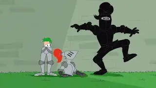Phineas and Ferb The Boys Disguise As Knights PAL