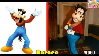 mickey mouse characters in real life