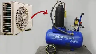 Como hacer un Compresor de Aire Silencioso | Silent Air Compressor muy Fácil