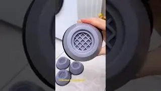 Антивибрационные накладки на ножки стиральной машины.