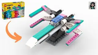 X-WING STARFIGHTER Lego classic 11036 ideas How to build