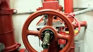 Fire Fighting System 🔥 how to check fire gate valve