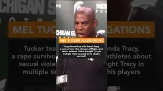 Michigan State's Mel Tucker, suspended after sexual harassment allegations #michiganstate