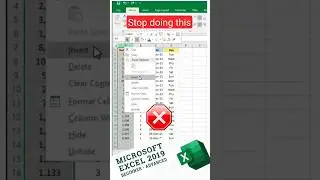 Excel Shortcut Keys | Excel Tricks and Tips 
