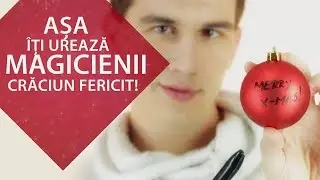 Asa iti ureaza magicienii Craciun Fericit!!!