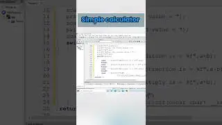 simple calculator | Calculator Program in C 