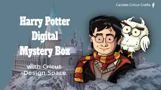 WARNER BROS-HARRY POTTER DIGITAL MYSTERY BOX, with Cricut Design Space
