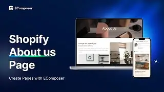 How to build an effective About Us page || Creating Pages with EComposer