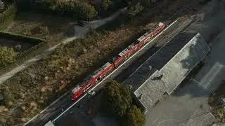 Mavic 3 French Train 4K (Unedited)(Color grade Test)