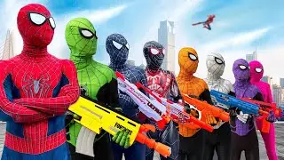 SUPERHEROES Bros Rescue KID SPIDER-MAN from NEW Bad Guy ( Special Live Action ) - FLife vs
