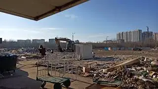 В Ростове снесли рынок Привоз