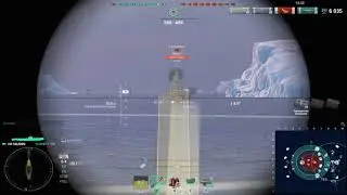 Американская подводная лодка Salmon.Морской бой-9.Игра World Of Warships