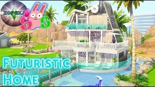 Futuristic Home / Colaboracion Zopeka / The Sims 4
