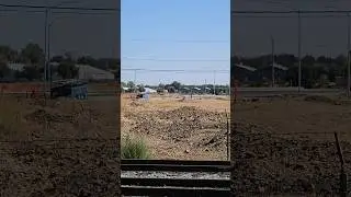 Future Atlanta Street Being Built South Of SACRT Gold Line/UP Placerville Branch Tracks 8-26-2024