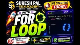 Java For Loop Explained | Complete Tutorial for Beginners 🔥