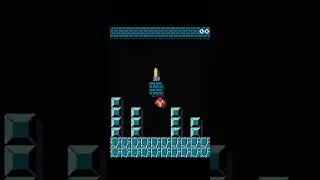 1-2 Remix Underground Part 1 Super Mario Maker #supermariomaker #shorts #nintendowiiu #mario