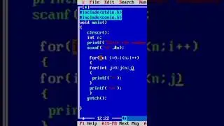 Suqare star ✨ pattern in C programming | square star lock | c programs