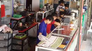វិធីតឈុតទុយោបាញ់ចំហាយទឹកត្រជាក់