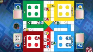Ludo game in 4 players | Ludo king 4 players | Ludo gameplay 419