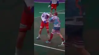 Fannell vs Whitty #msl #lacrosse #fight