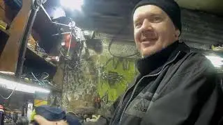 In Oleg's garage. Generator repair.
