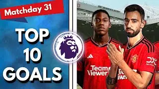TOP GOALS IN PREMIER LEAGUE MATCHDAY 31 | BRUNO 50 Metre Goal #football