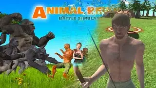 gorilla animal revolt battle simulator campaign || animal revolt battle simulator pc gameplay