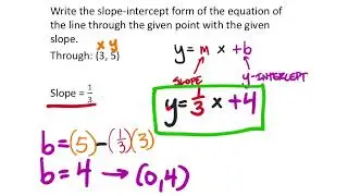 Finding the Equation of a Line Using Point-Slope (8th Grade Math Unit 5 Lesson 5)