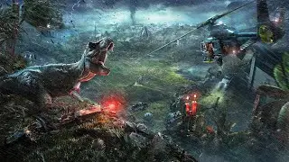 Jurassic World Evolution. №9 - Строим инфраструктуру и загон для хищников на Исла-Таканьо.