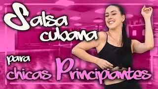Clase de salsa para CHICAS PRINCIPIANTES Paso a paso Fácil
