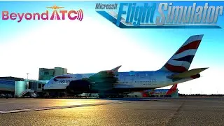 FBW A380X & Beyond ATC Update Flight! Gatwick to Frankfurt | Microsoft Flight Simulator 2020 #a380x