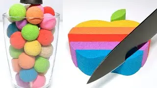 Very Satisfying and Relaxing Kinetic Sand Cutting ASMR #89 - Sand Cutting ASMR