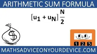 ARITHMETIC SERIES SUM (Ep.1 of 3)