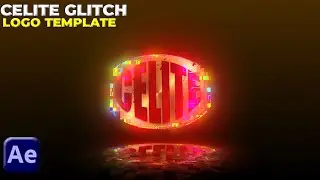 GLITCH LOGO REVEAL AFTER EFFECTS TEMPLATE | AE CC | AFTER EFFECTS TEMPLATES