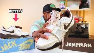 TRAVIS SCOTT X NIKE ZOOM FIELD JAXX | REVIEW + ON FEET + COMFORT COMPARISON etc