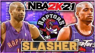 VINCE CARTER BUILD IN NBA 2K21! | CRAZY ATHLETIC WING BUILD IN NBA 2k21!
