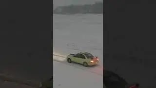 Chill drive in the snow 💛
