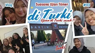 Ujian Tömer Turki Susah ⁉️ ( Vlog Suasan Ujian di Turki)