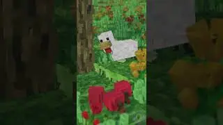 Tales of 🐔: Apple Trouble #minecraft #animation #gaming #chicken #shorts