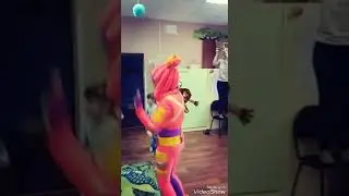 Человек Паук и Симка на дееь Рождения.