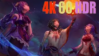 Genshin Impact fontaine 4K HDR