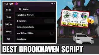 Brookhaven Script Admin Troll Unlock Premium Gamepass | ROBLOX SCRIPT