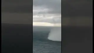 МОЩНЫЙ СМЕРЧ В СОЧИ 😱 #сочи #сочисегодня #сочиотдых